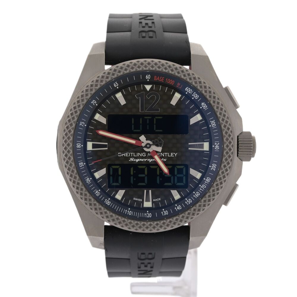 Breitling Bentley Supersport B55 EB5520 Limited Carbon Fiber 46mm Men's Watch